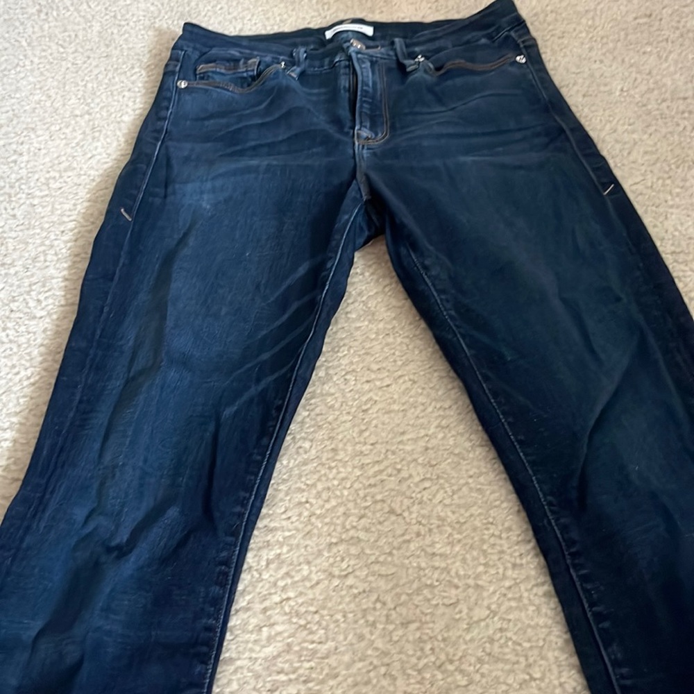 Raw Hem Good American Good Legs jeans